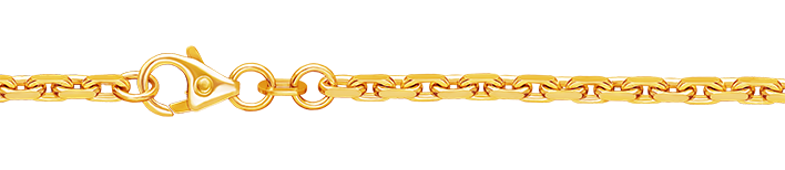 Collier Anker diamantiert 2.5mm