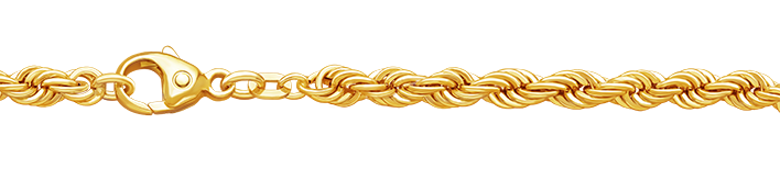 Collier Kordel hohl 4.4mm