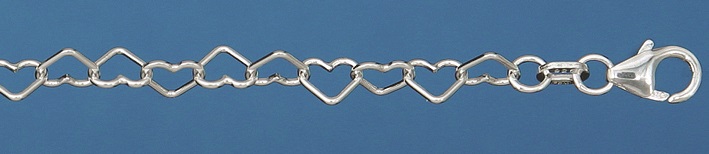 Armband Herz-Kette 4.4mm