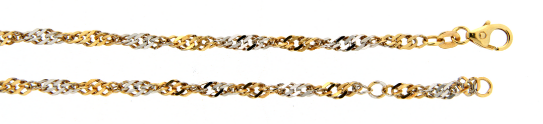Fusskette Singapur 2.9mm