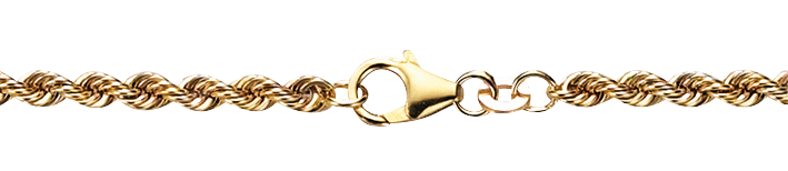 Bracelet Rope chain hollow 3.3mm