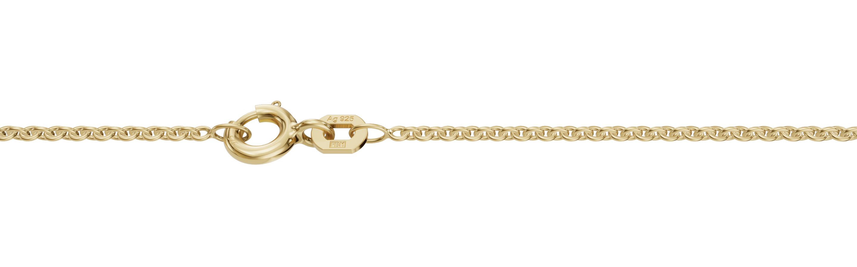 Necklace incl.loop Anchor round 1.5mm