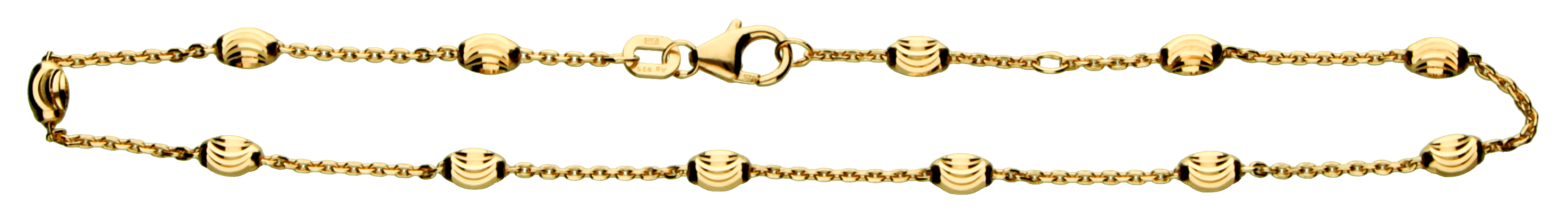 Fusskette Anker diamantiert