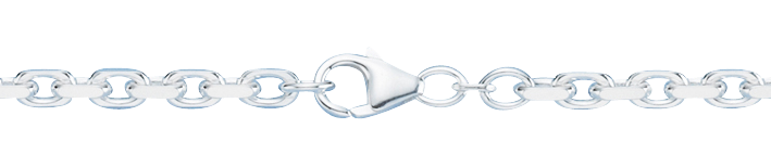 Collier Anker diamantiert 4mm