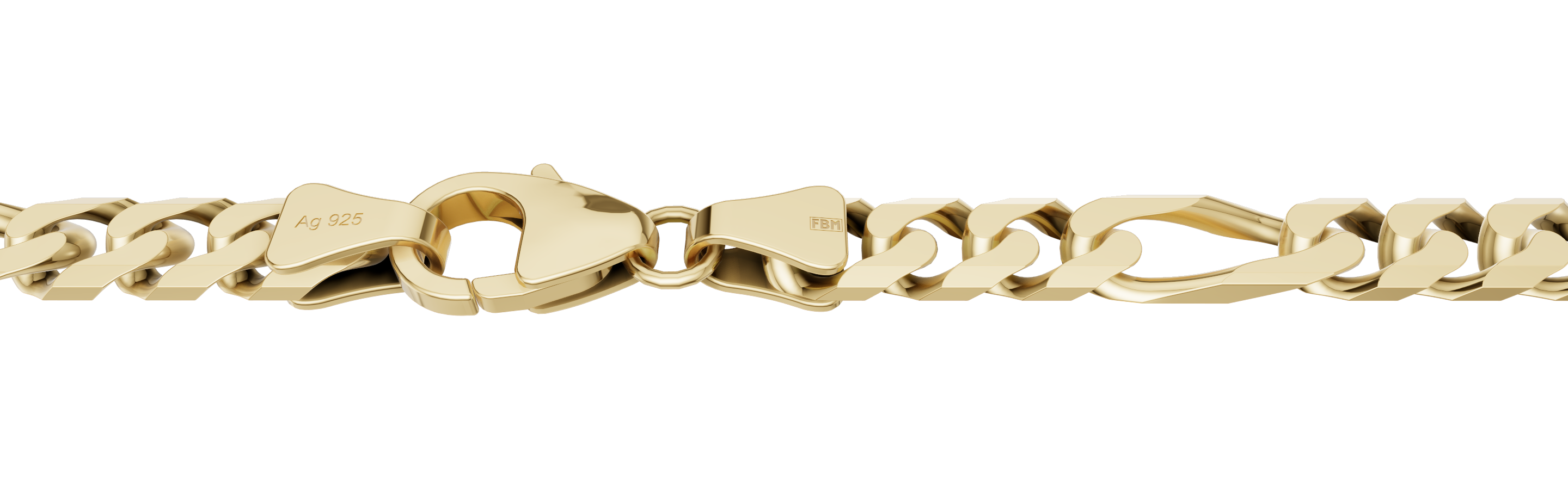 Collier Figaro diamantiert 5.7mm
