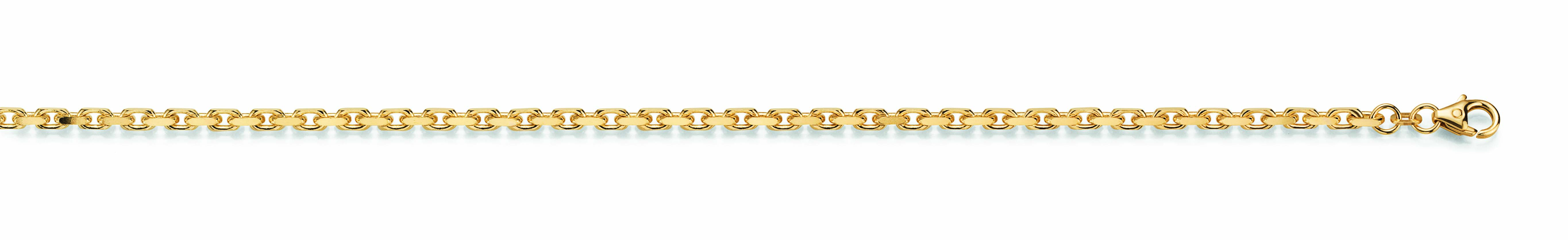 Armband Anker diamantiert 3mm