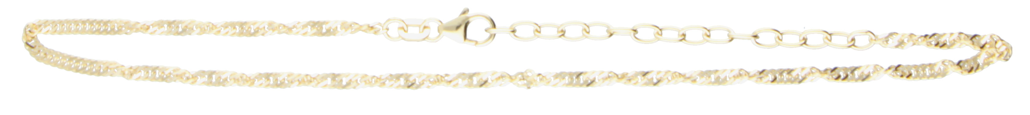 Fusskette Singapur 2.4mm