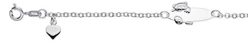 Id-Bracelet Belcher chain 2.3mm
