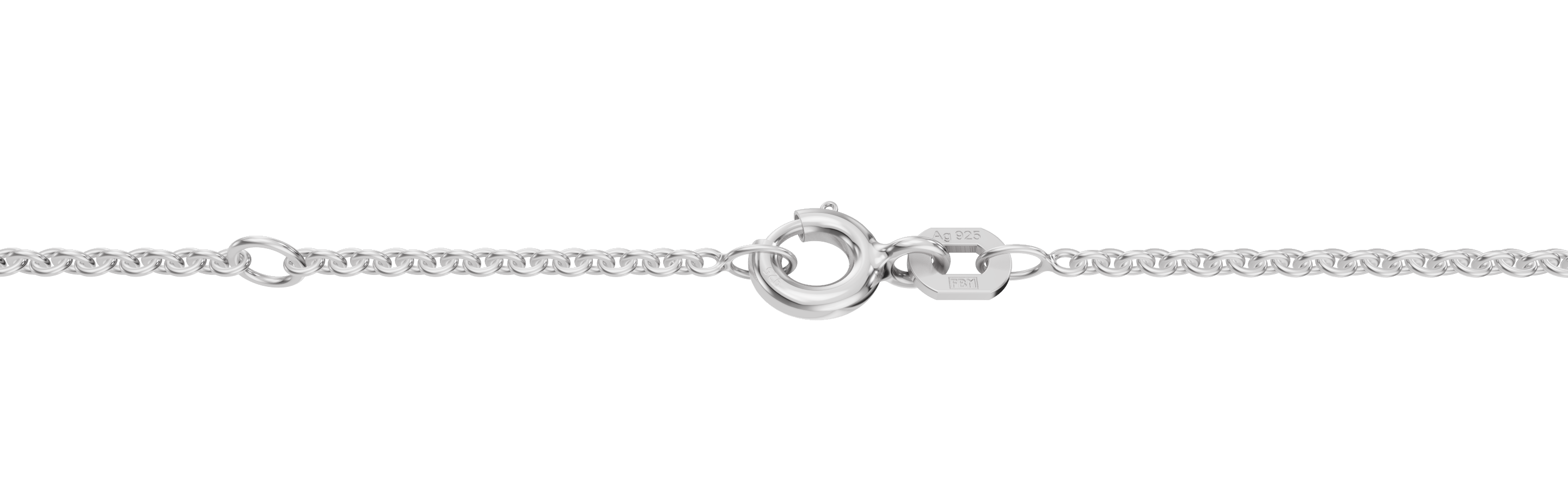 Necklace incl.loop Anchor round 1.5mm