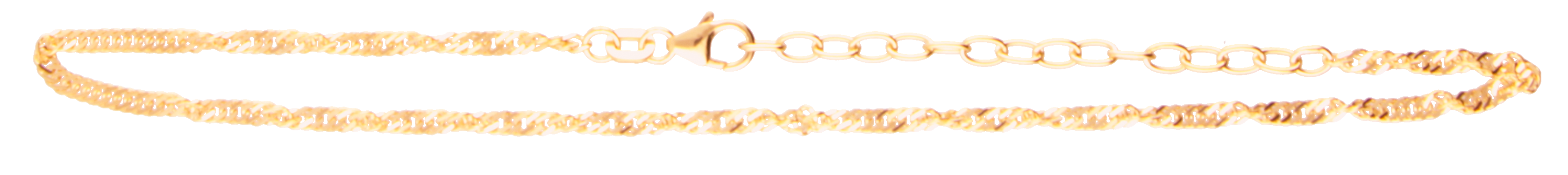 Fusskette Singapur 2.4mm