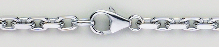Collier Anker diamantiert 4mm