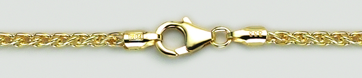 Armband Zopf 2.5mm