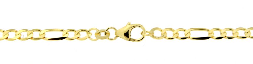 Collier Figaro diamantiert 3.3mm